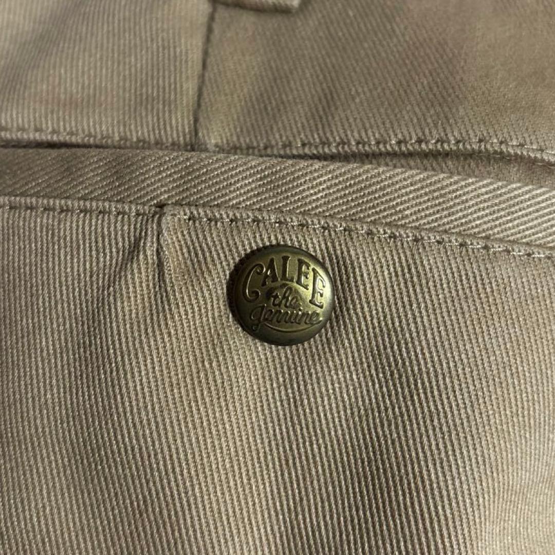 名作CALEE T/Cツイルチノトラウザーズワークパンツ日本製radiall