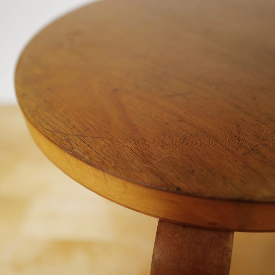 【レア】低座タイプ1940s-50sスツール60 AlvarAaltoビンテージ