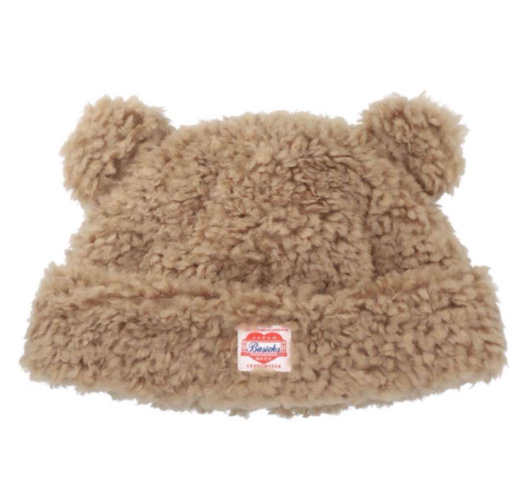 BASICKS BEAR BEANIE 新品 未使用 タグ付き 未開封