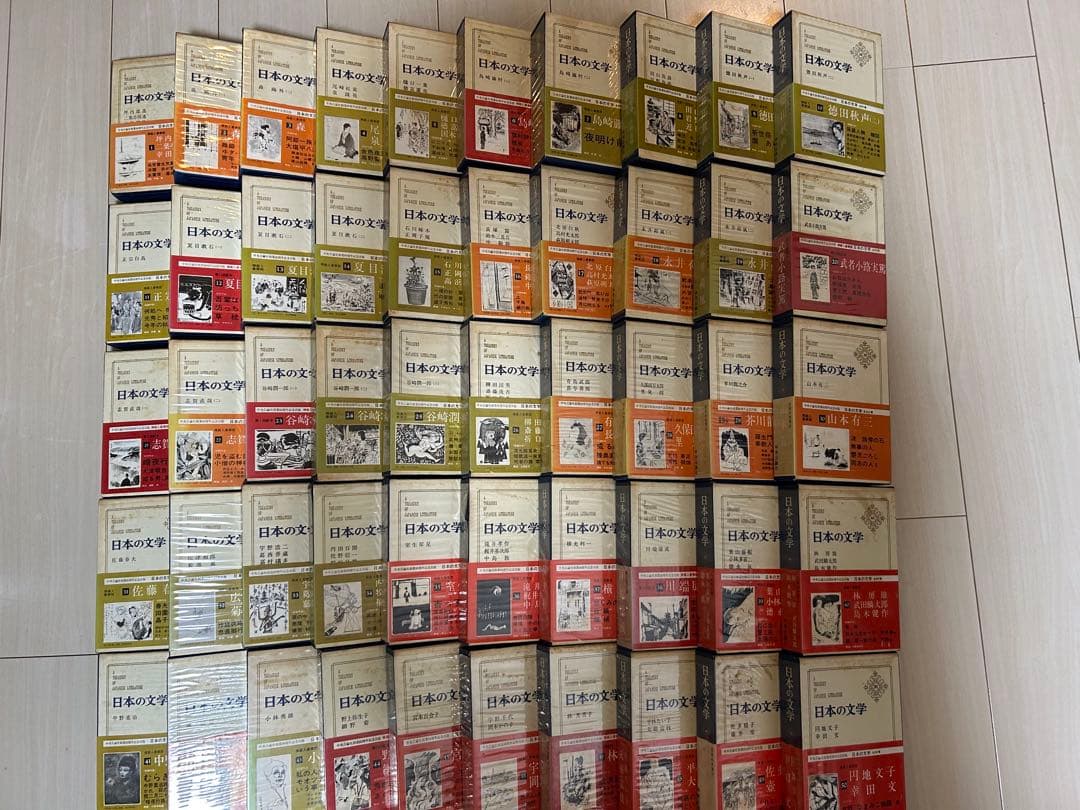 日本の文学　中央公論社　全80巻　古書
