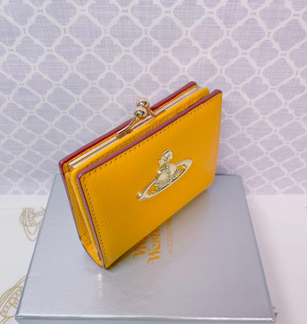 【金運✨️幸運ショッパー付】新品 Vivienne Westwood 二折財布