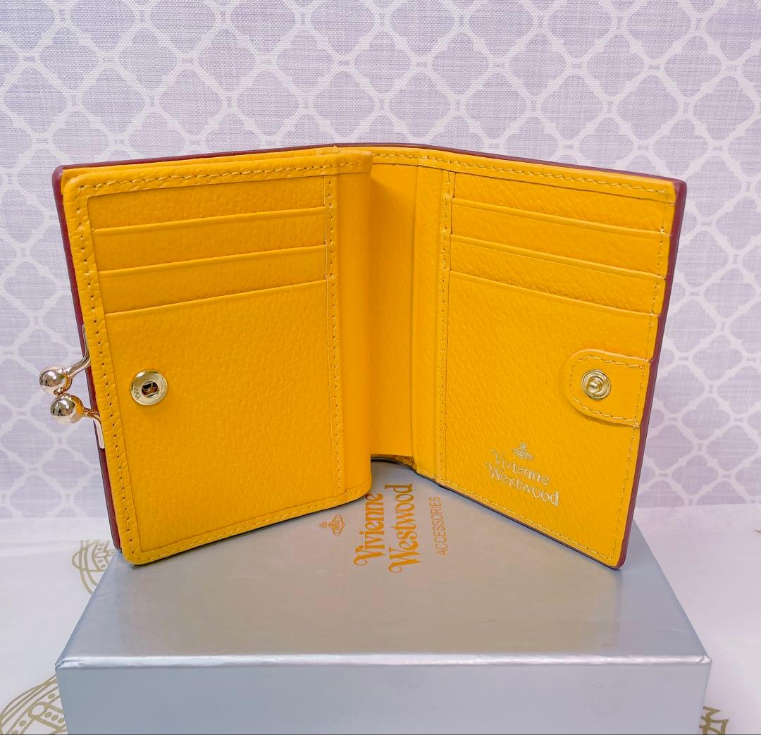 【金運✨️幸運ショッパー付】新品 Vivienne Westwood 二折財布