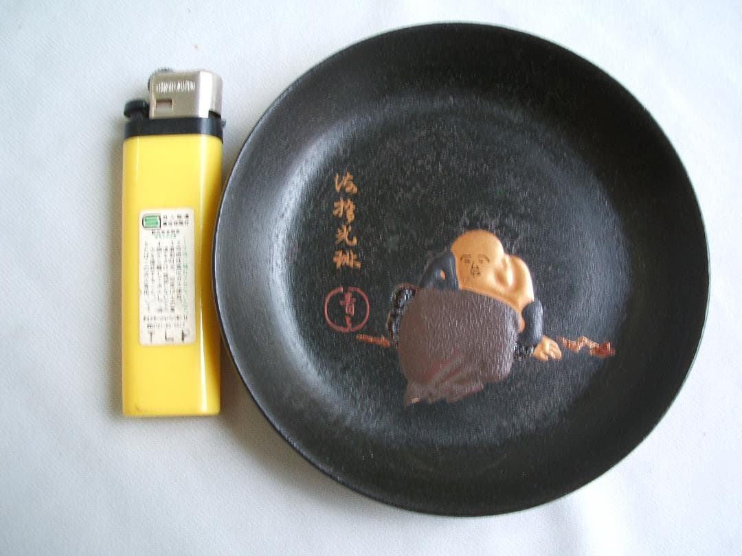 ■尾形光琳・乾漆漆器・銘々皿5枚セット・桐箱付・未鑑定品■