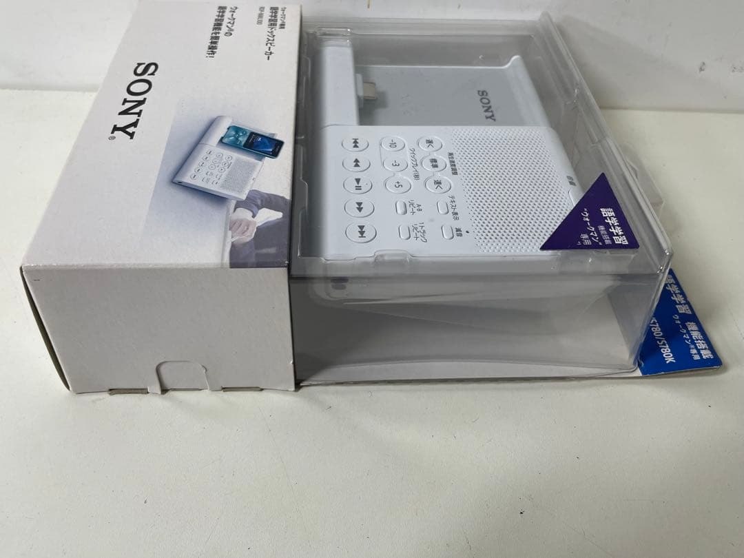 ウォークマン 語学学習用　ドックスピーカー　 RDP-NWL100(W)