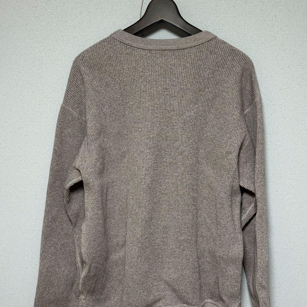 【未使用品】フルカウント ワッフルTシャツ ヘザーグレー サイズ44