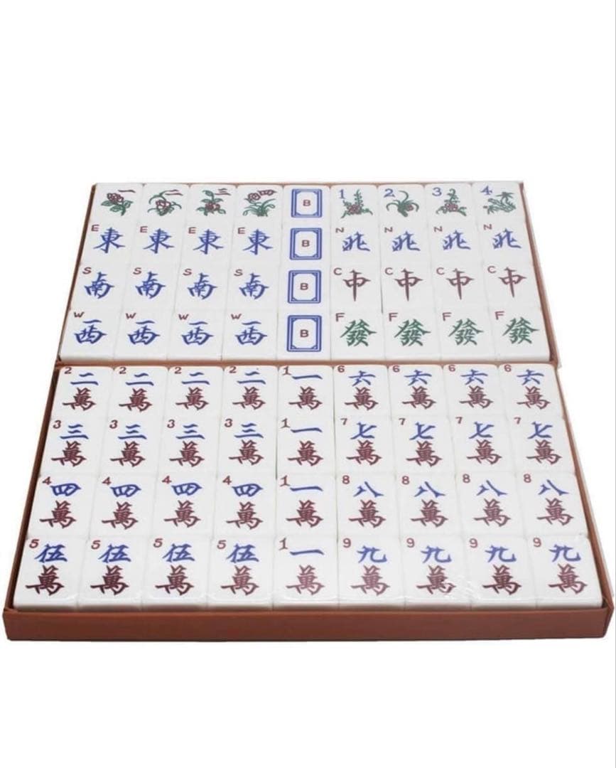 未開封麻雀セット英語版American Mahjong