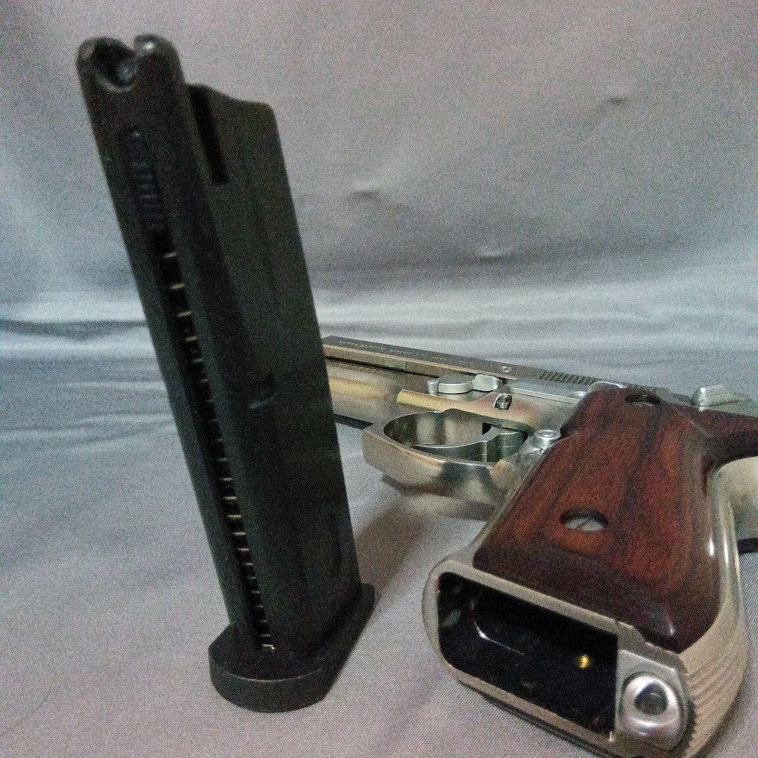 良*で様 WA ベレッタ M92FS スーパーバージョン　アイノックス　木製グリ