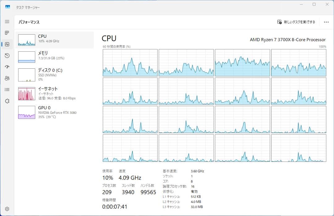 響*様 AMD Ryzen 7 3700X 動作確認済み
