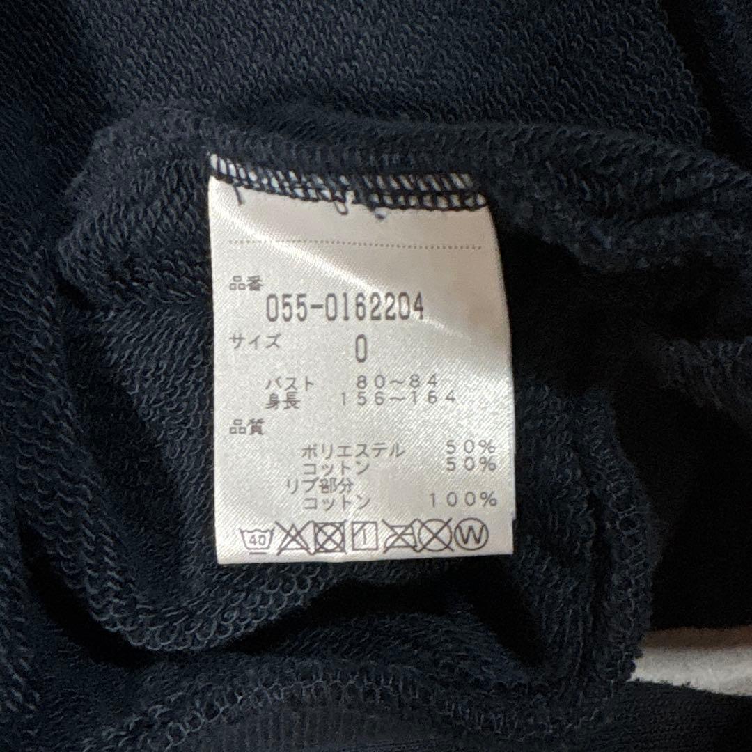 パーリーゲイツ★綿50%混★ストレッチダブルジップ【レディース サイズ0（S）】