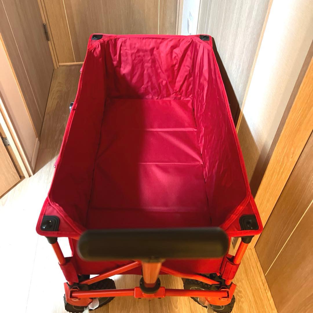 Coleman 赤 キャリーカート