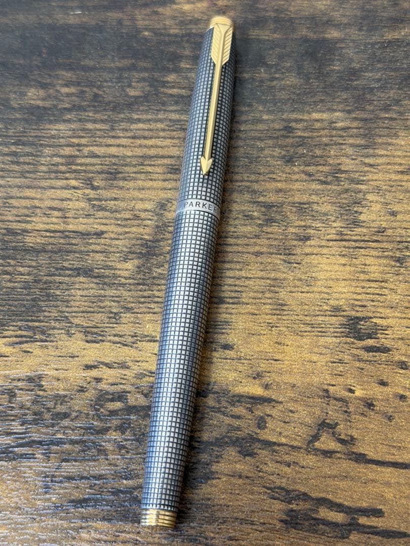 初期　字幅63 パーカー　75 シズレ　万年筆　スターリングシルバー　細字