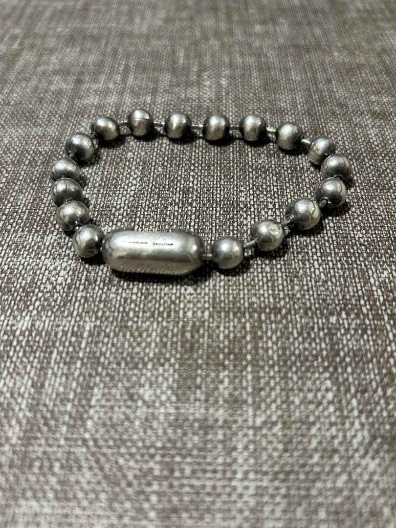 ナンバーナイン×JAM  MADE シルバーボールチェーンブレスレット