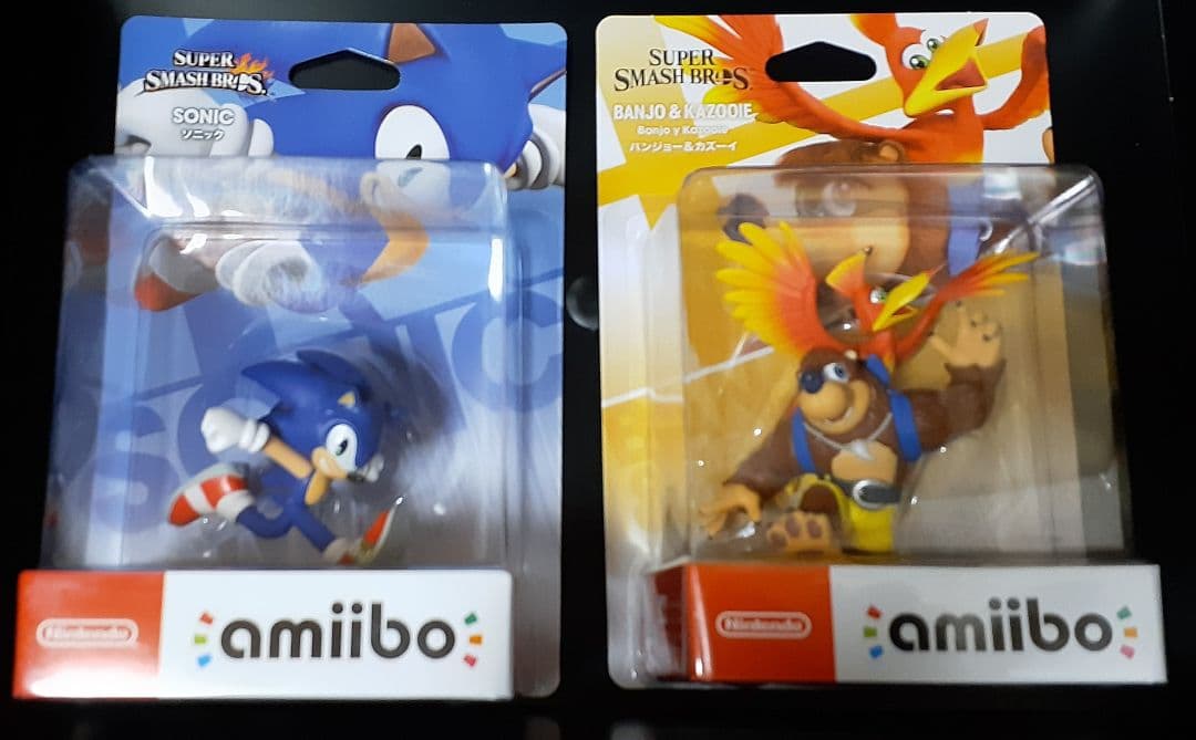 【新品未開封】amiibo ソニック バンジョーとカズーイ セット