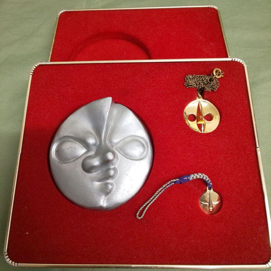 expo70大阪万博 記念グッズセット　太陽の塔 文鎮 ネックレス チャーム