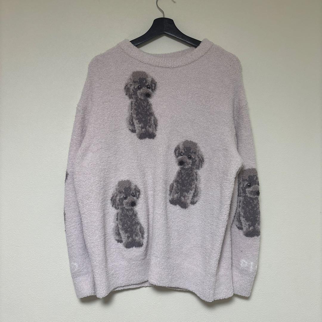 ジェラートピケ　トイプードル　ジャガード　2枚セット