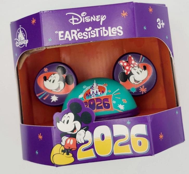【日本未発売】WDW 2026 ミッキー＆ミニー EAResistibles