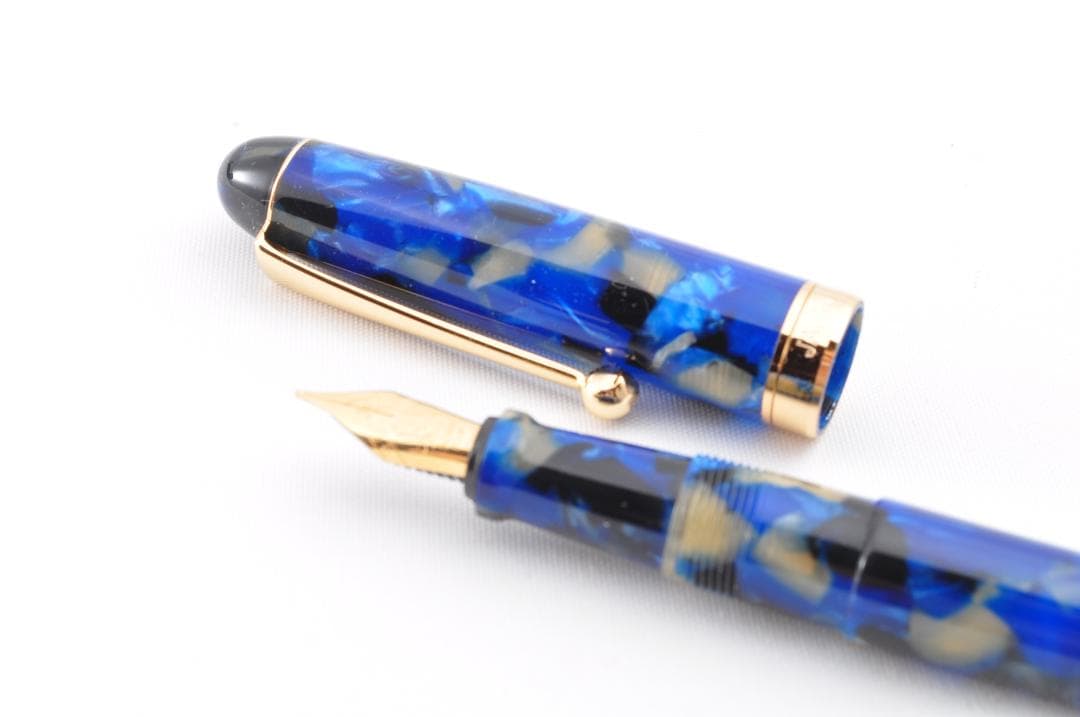 新品 ✨ 大西製作所 ハンドメイド 万年筆 手作り 【ディープオーシャン】