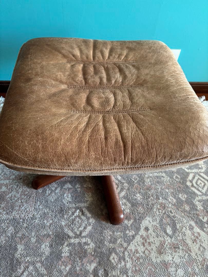 ms　ベルグファニチャー　BERG　北欧ビンテージ　デンマーク　オットマン