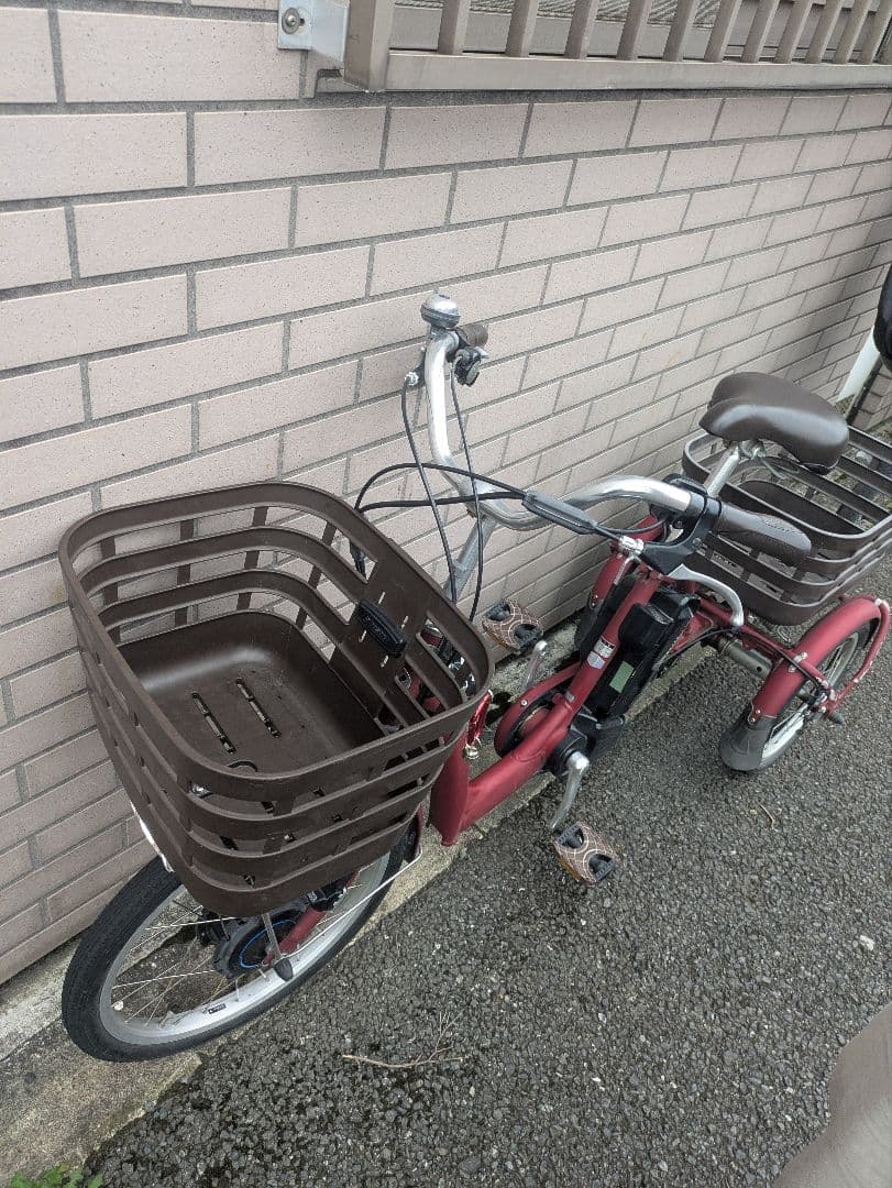 ブリジストン　三輪電動アシスト自転車　RAKUTTO ラクットワゴン