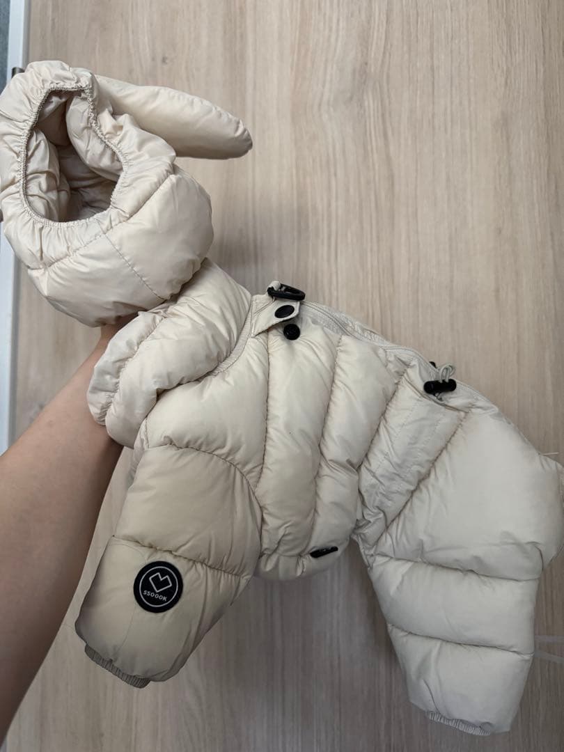 SSOOOK グースフィール ダウンカバーオール3(男女兼用) ウサギ帽子セット