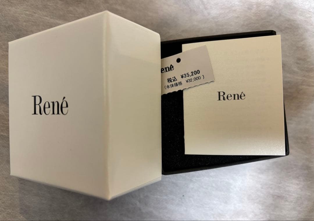 【新品未使用タグ付き】ルネ Rene ブローチ