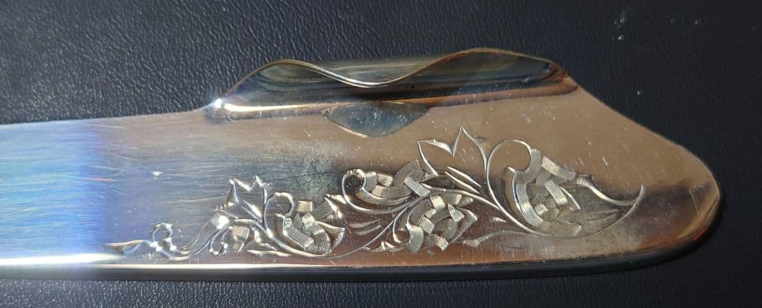 Silver950 ペーパーナイフ 銀製 刻印あり