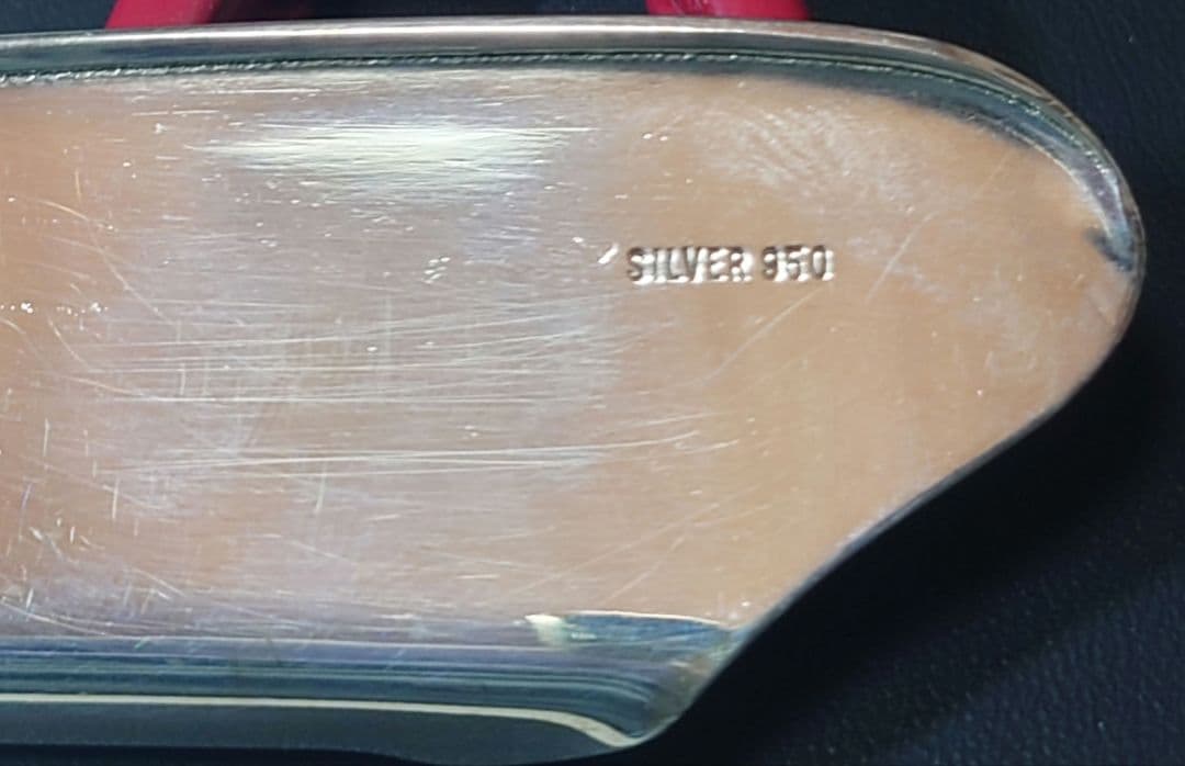 Silver950 ペーパーナイフ 銀製 刻印あり