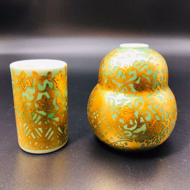 小野珀子  茶道具  巾筒・振出