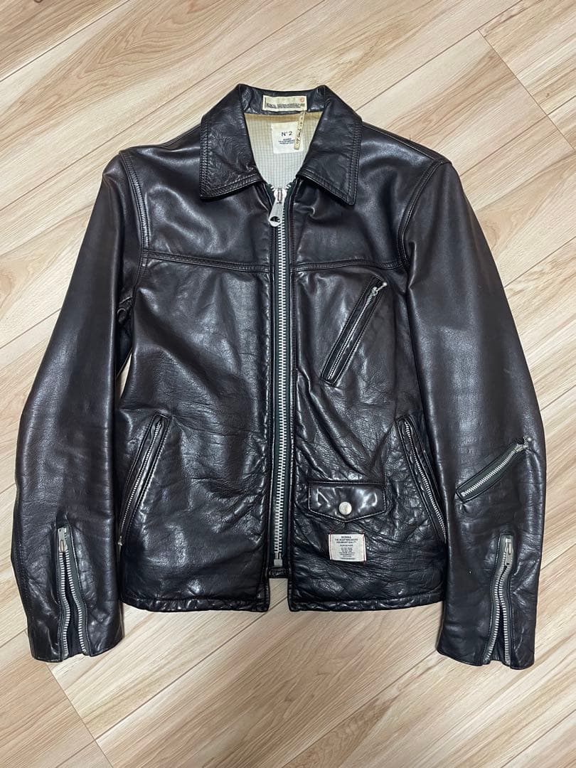 BEDWIN シングルレザージャケット　馬革