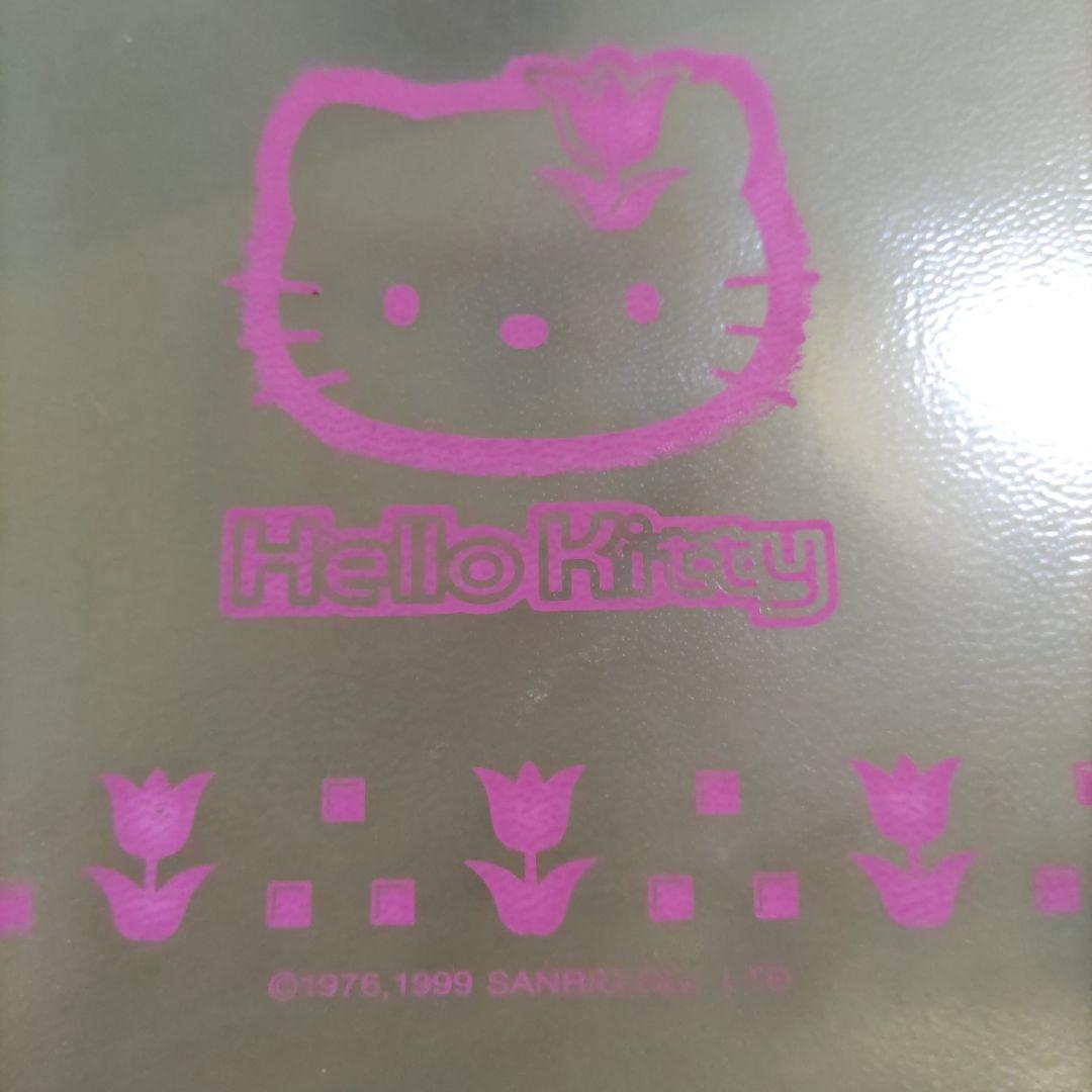 【平成レトロ】チューリップキティ　クリアファイル　ご当地メモおまけ　ハローキティ