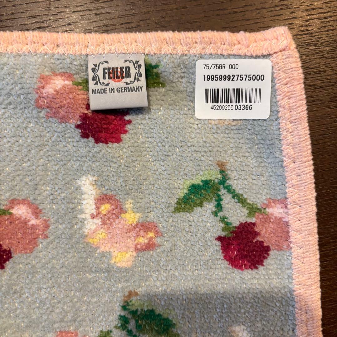 【新品 B品】フェイラーFEILERキープスマイリングチェリー プティバス