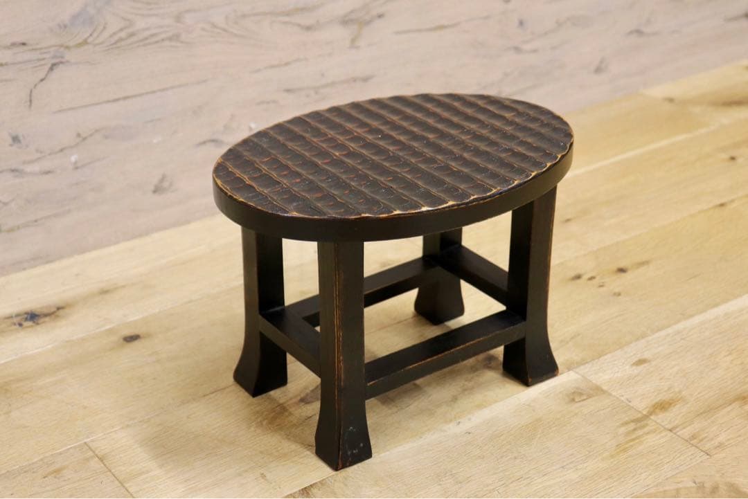 GMHK836A○木製スツール 踏み台 ステップ スツール 腰掛け 花台 飾り台