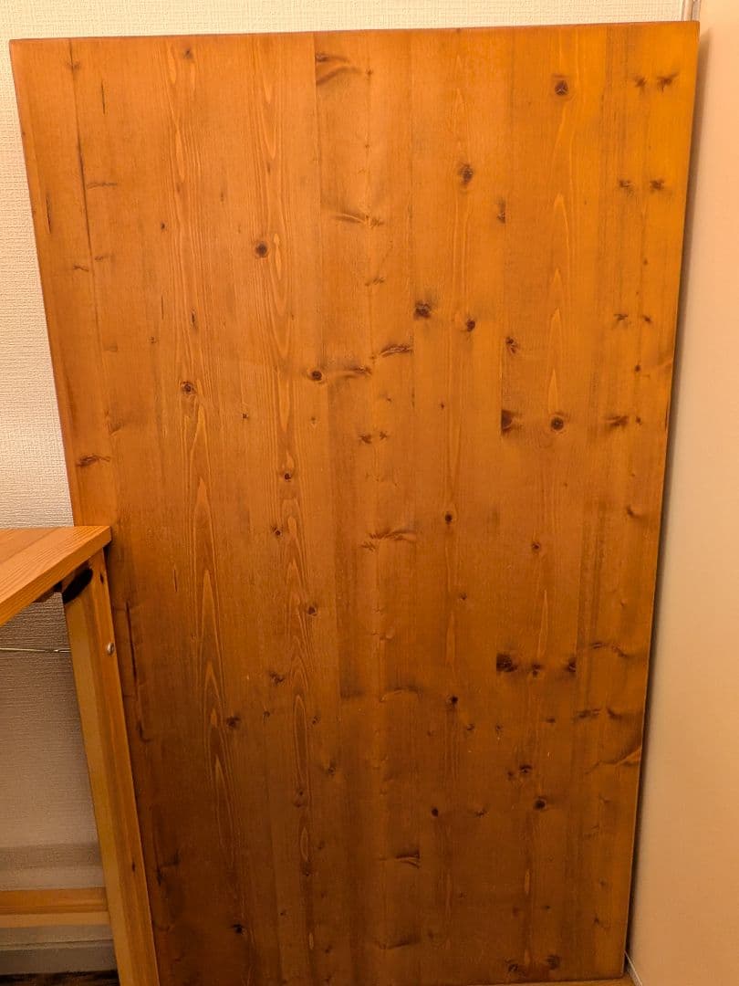 LOWYA 天然木ダイニングテーブル120