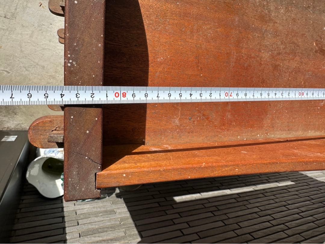 昭和レトロアンティークな本棚　引き取り限定茨城県古河市まで