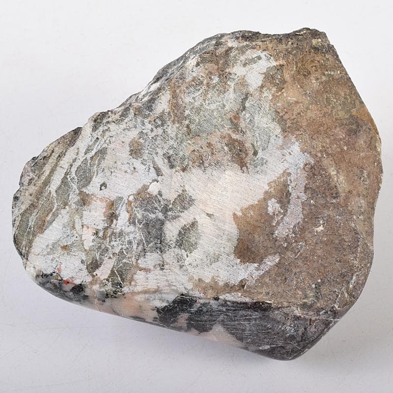 天然石　鑑賞石　菊花石　置物　重さ約587g　V　R8604