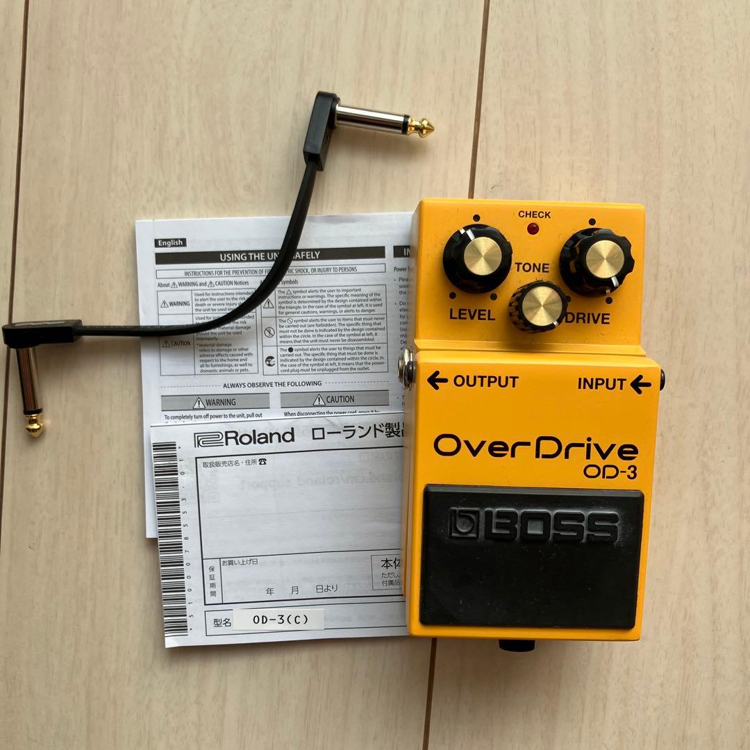 BOSS OverDrive OD-3 エフェクター