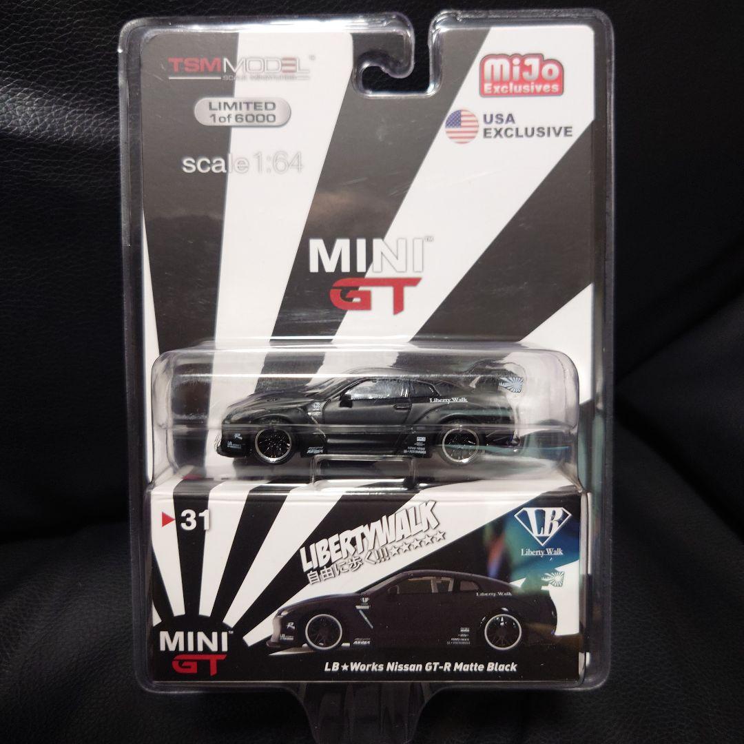 ☆MINIGT LBWorks Nissan GT-R Matte Black☆