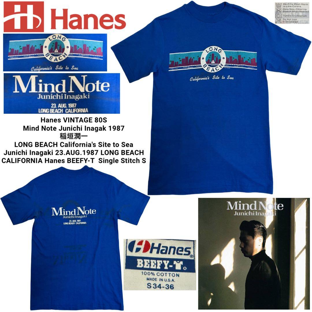 1987 稲垣潤一 Mind Note Junichi Inagaki Tシャツ