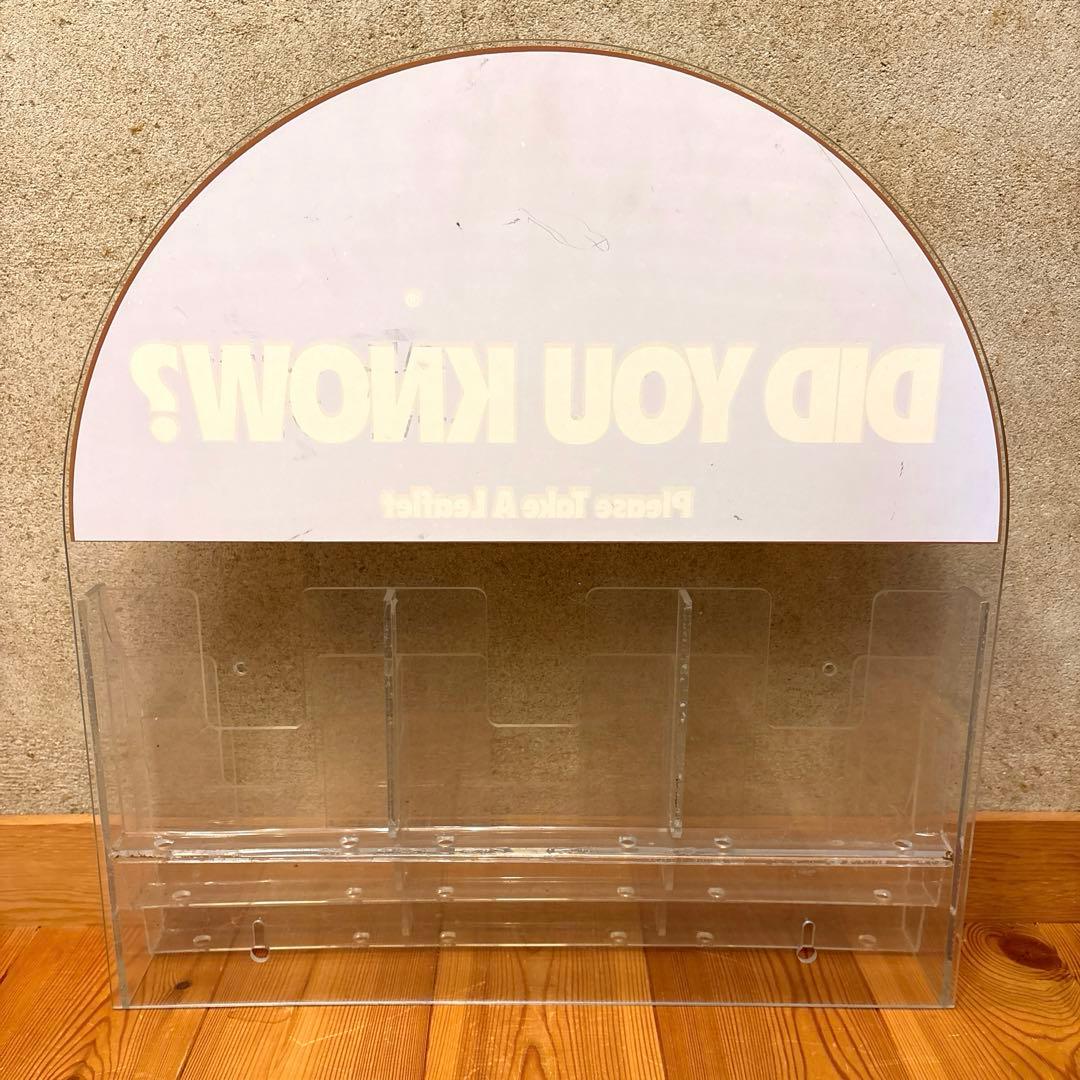 90’s マクドナルド　ディスプレイ　ショーケース　店舗用　シェルフ　アメトイ