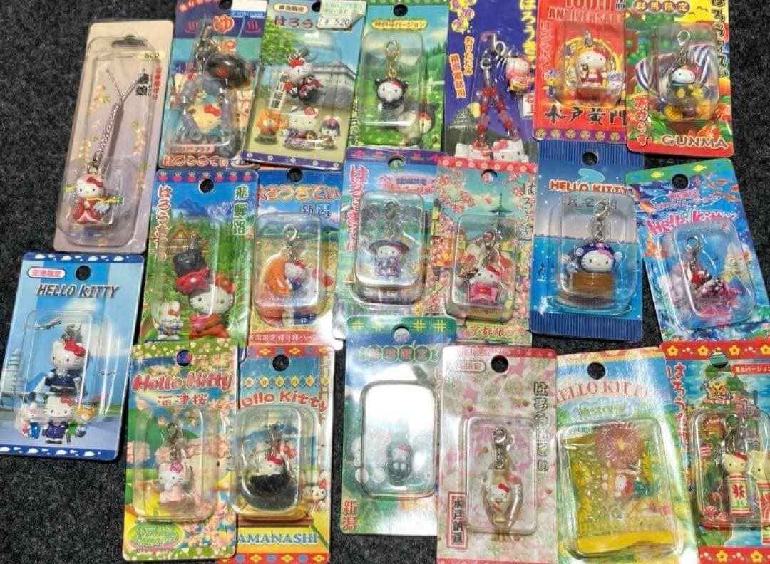 ご当地キティまとめ売り根付など