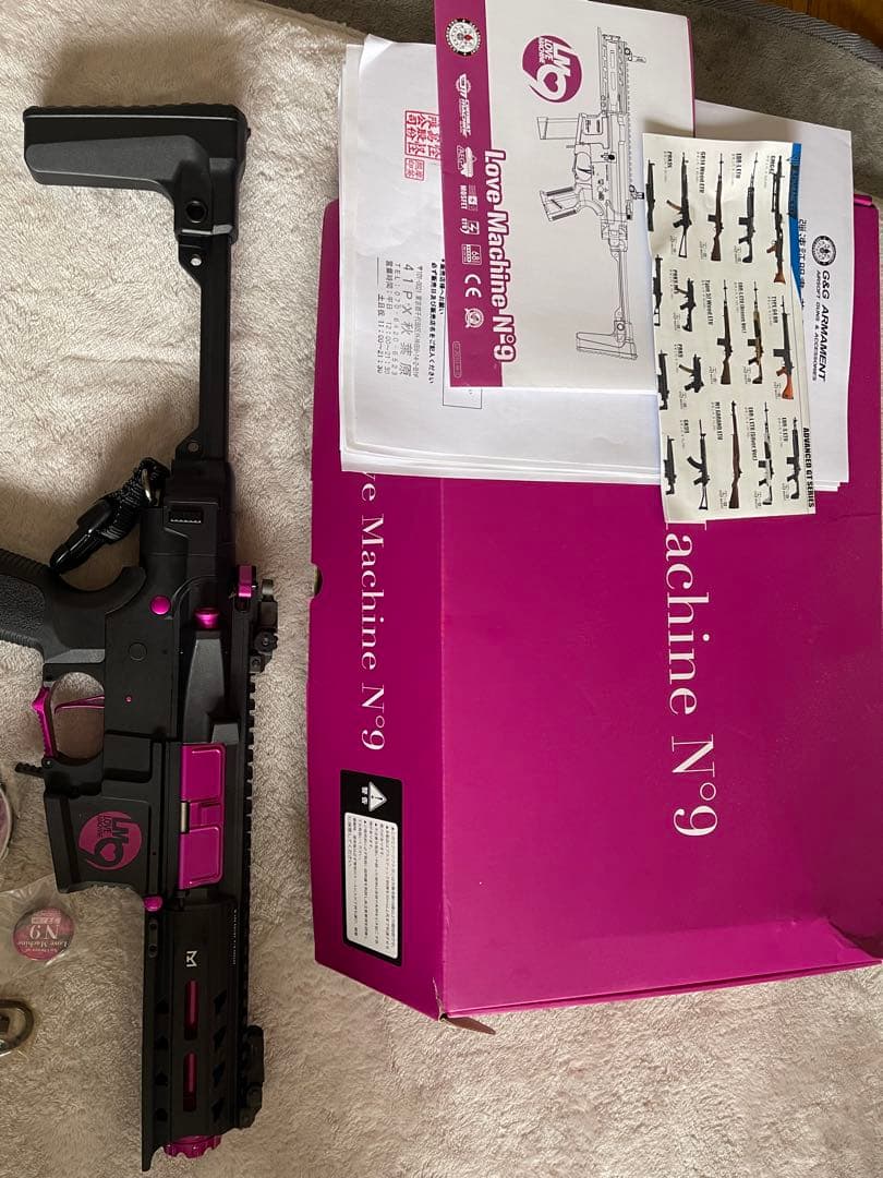 サバゲー 電動ガンLOVE MACHINE N°9 ラブマシーン No9