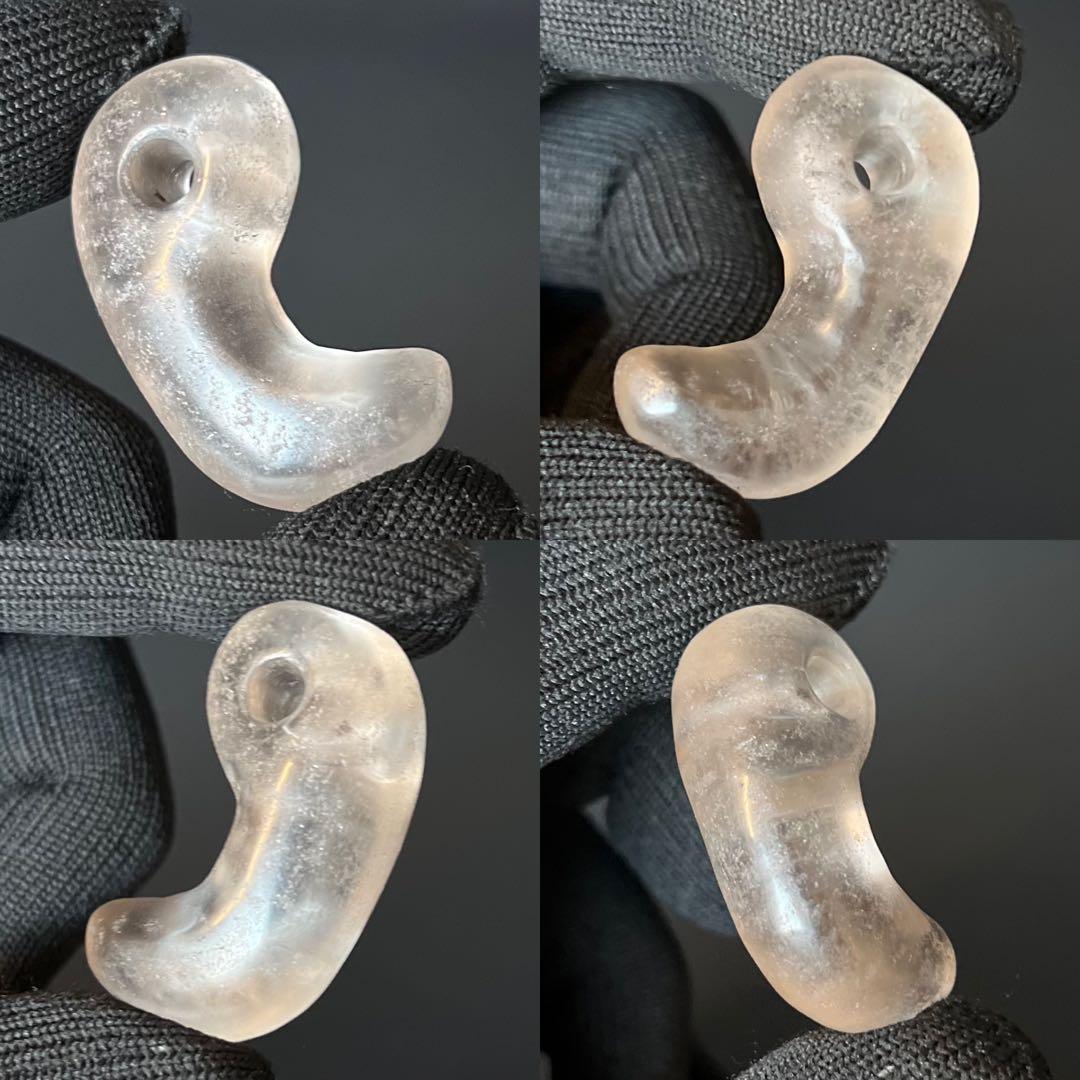 古墳時代 本水晶 勾玉 奈良県伝承◎装身具 祭祀具 古墳期 天然石 古美術 骨董