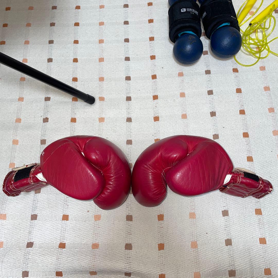 Winning ボクシンググローブ 10 oz 赤