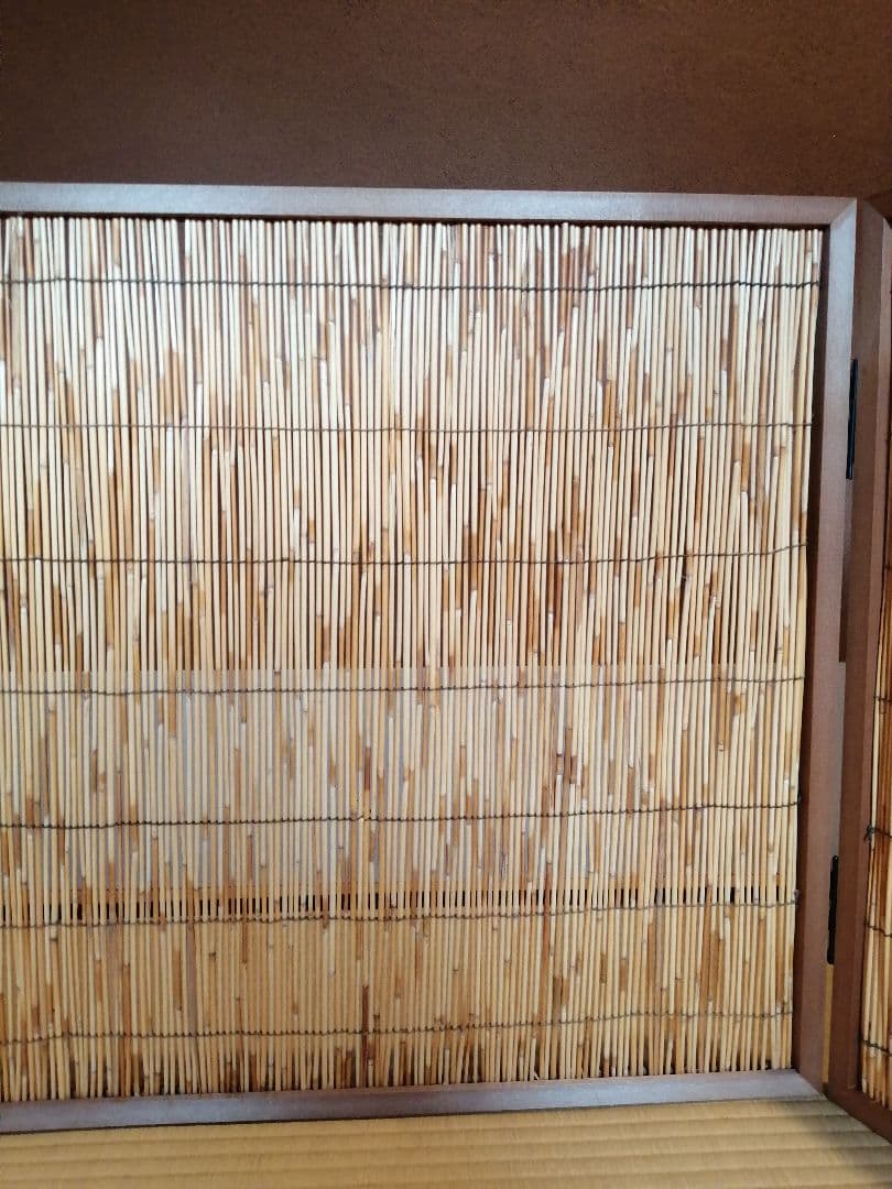 【茶道具】葦張風炉先屏風　風炉先218