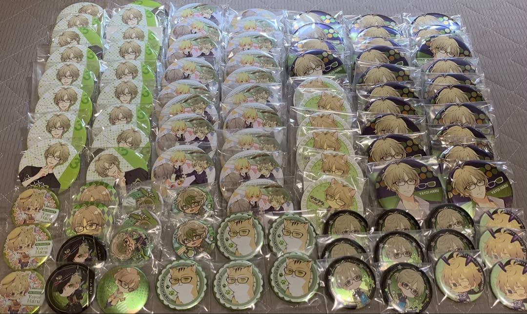 ツキウタ。 弥生春 缶バッジセット