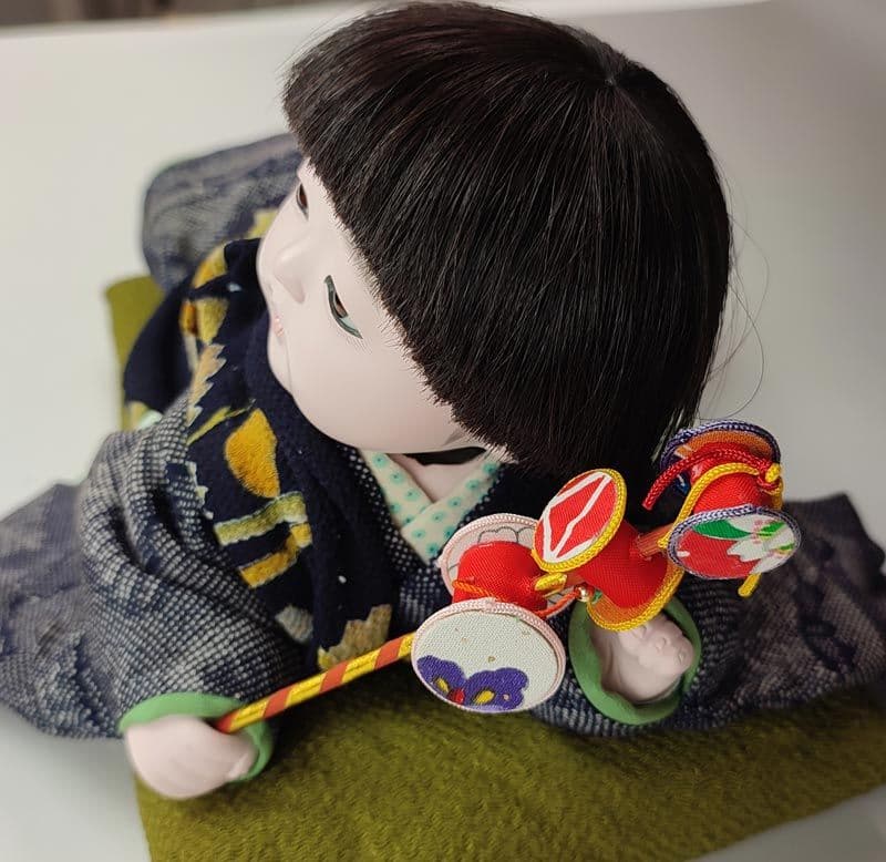 松乾斎東光作　8号這子人形　男の子