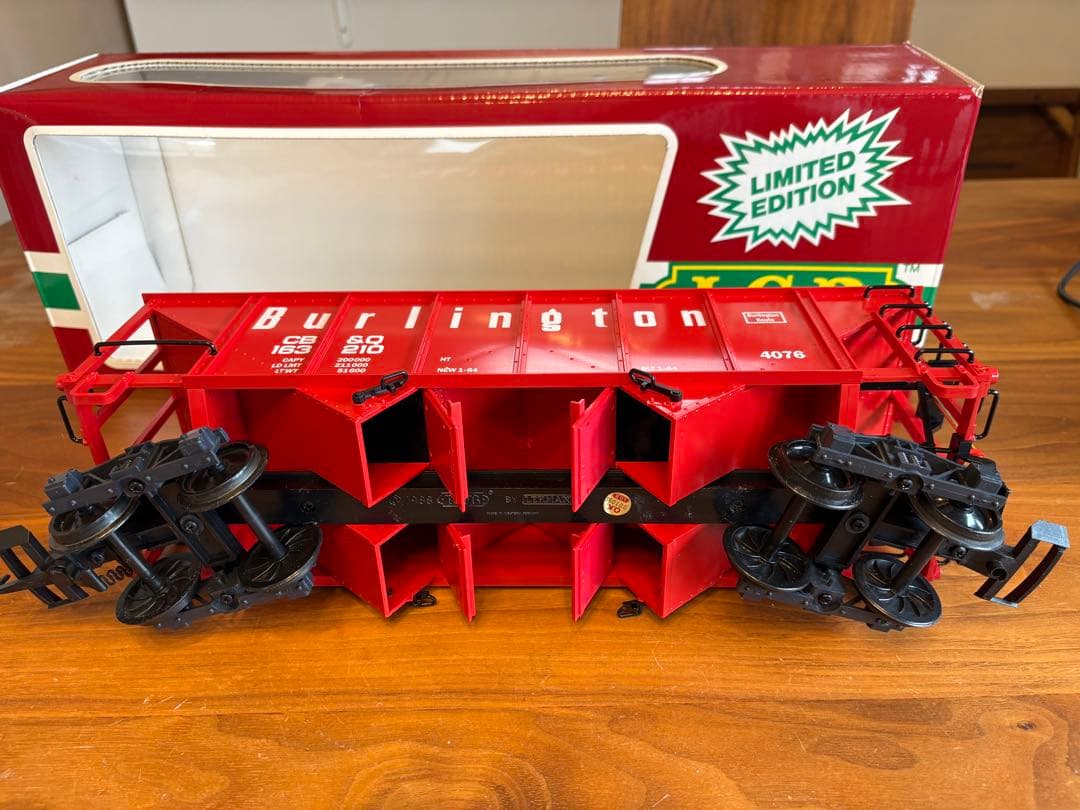 LGB レーマン　限定版 4076-M 01 貨車 Burlington