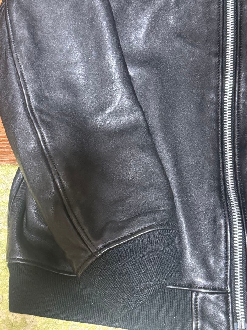 LEATHER JACKET BOWERY レザージャケット バワリー MA-1