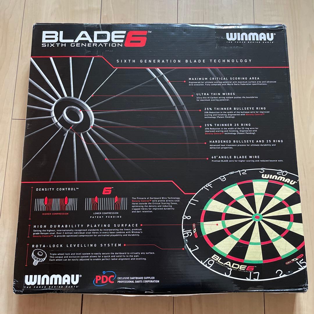 WINMAU BLADE6 ウィンモウブレード6 ハードダーツボード 新品未開封