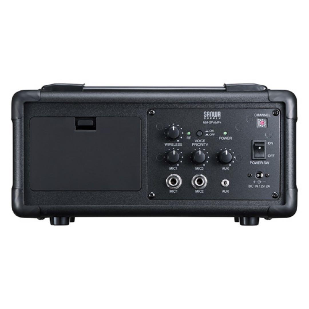 ワイヤレスマイク付き拡声器スピーカー